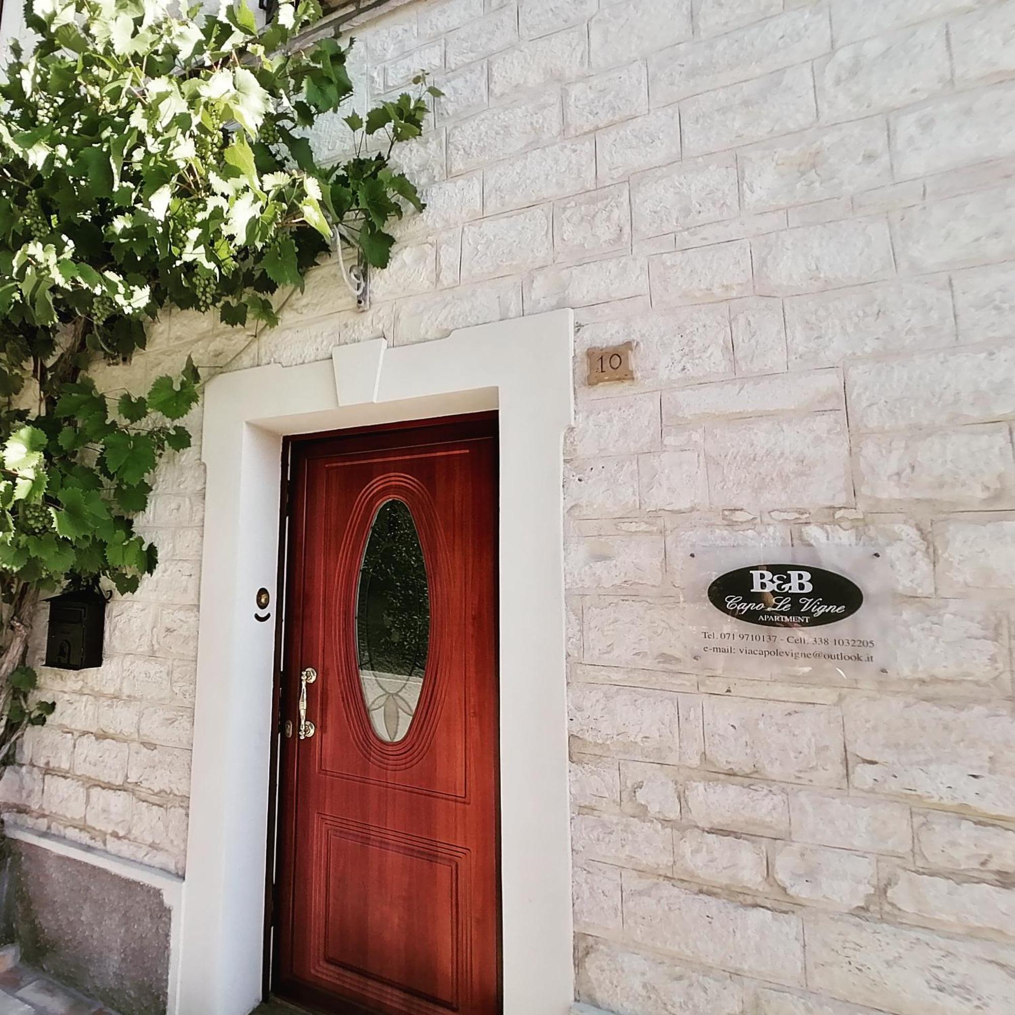B&B Capo Le Vigne Sirolo Bagian luar foto